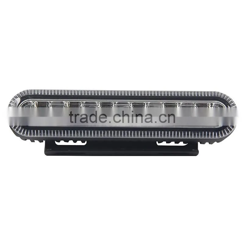 ECE EMC 10-30V 18W 6 Leds Slim Line Red Flash Warning Strobe Light
