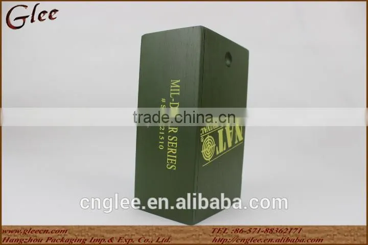 Elegant hot sale wooden watch packaging gift box