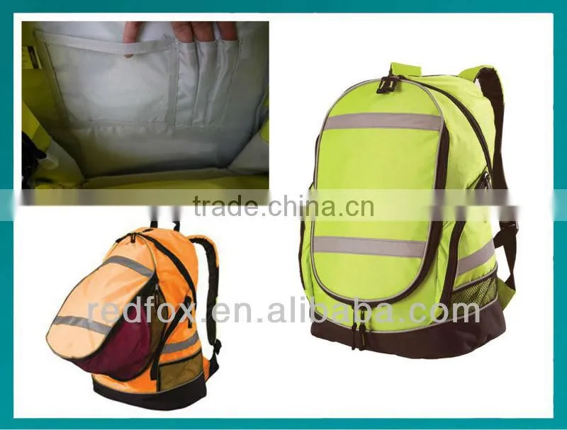 custom high quality durable safety backpack