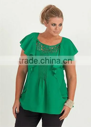 polyester printed top