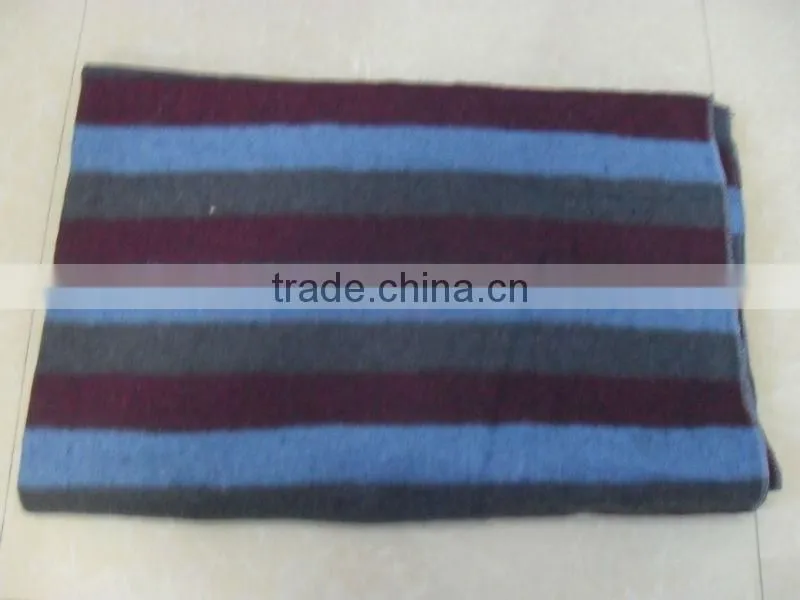 recycle blanket with stripe