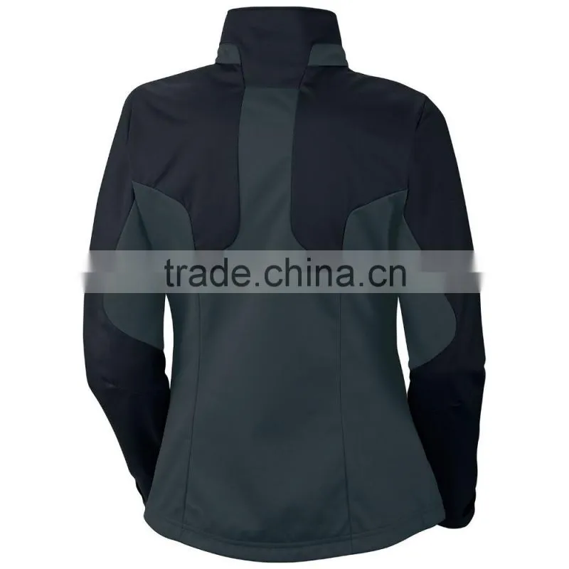 functional mixed color waterproof winter softshell jacket for man