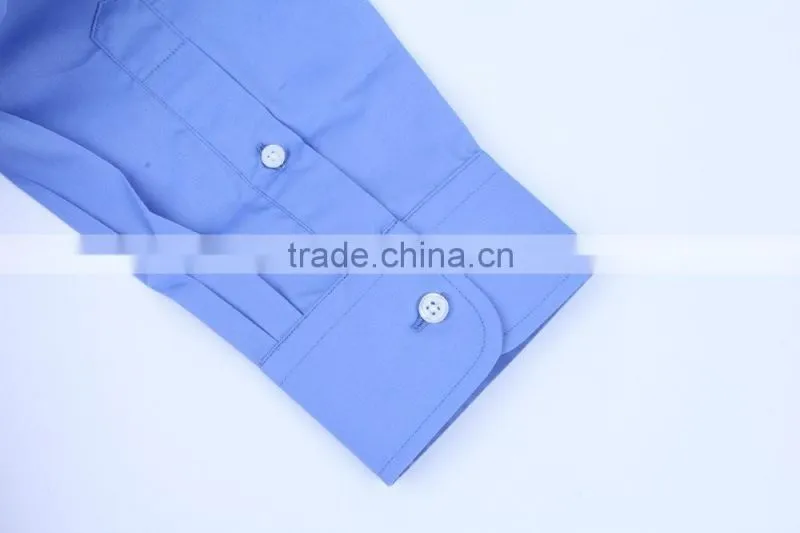 plain blue customs uniform shirts