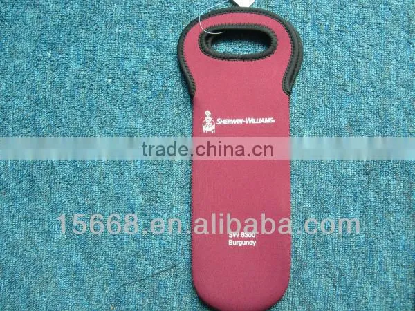 GR-B0133 high quality neoprene wine bottle cooler for sale