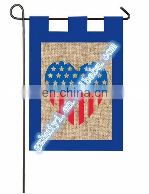 2015 Hot sale Elegent garden flags outdoor garden flags