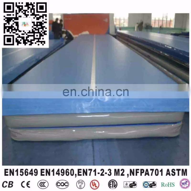 High Quality inflatable air tumble track gym mat tumbling air track