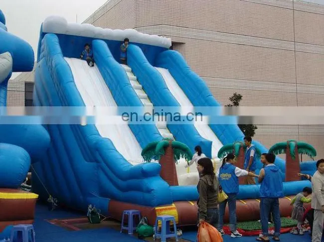 2013 Double Lane inflatable slide