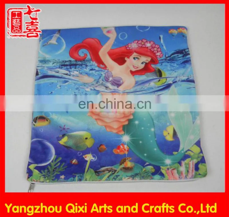 Latest design square cushion cover wholesale digital custom printing custom covers with zipper