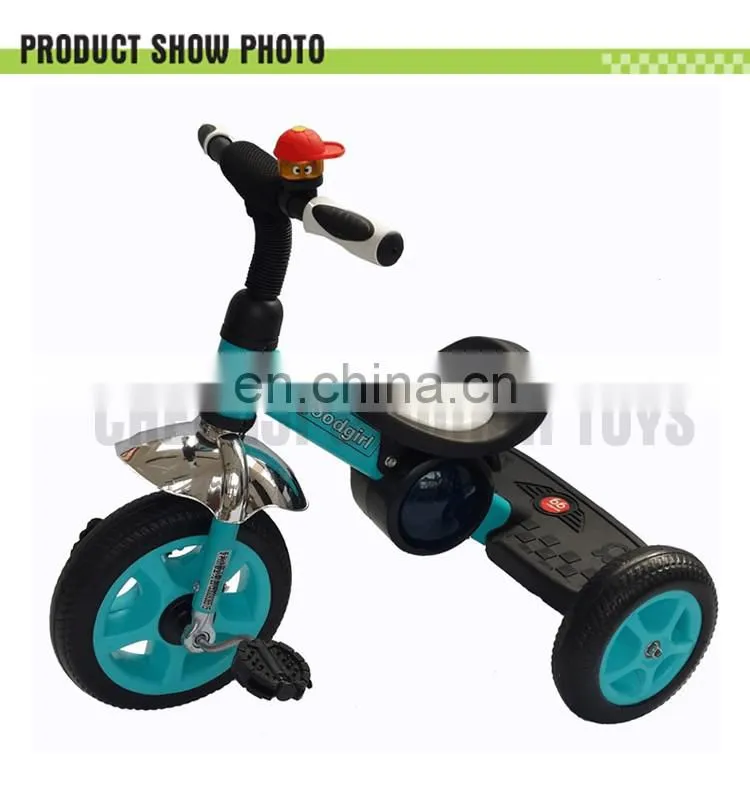 Outdoor play 3 wheels pedal ride on car toys mini trike tricycle for children