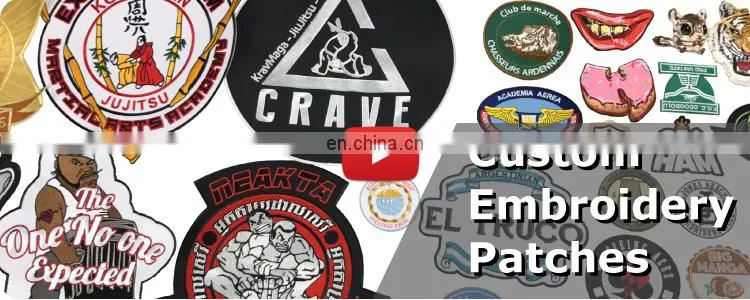 Custom embroidered patches no minimum