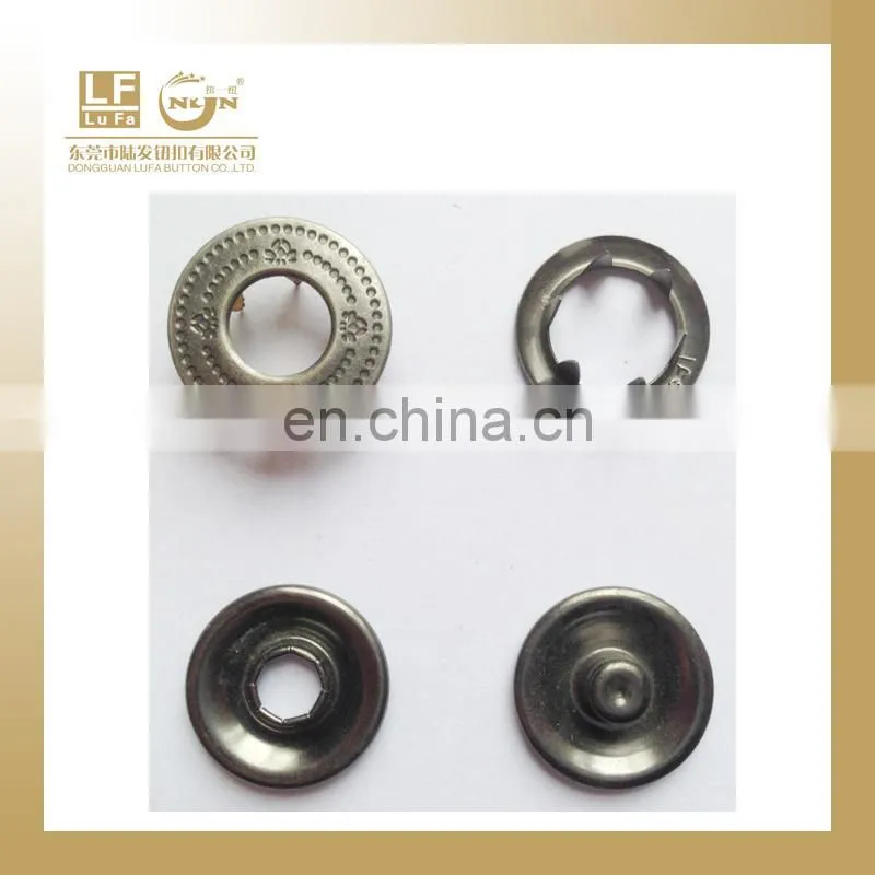 custom metal prong snap button