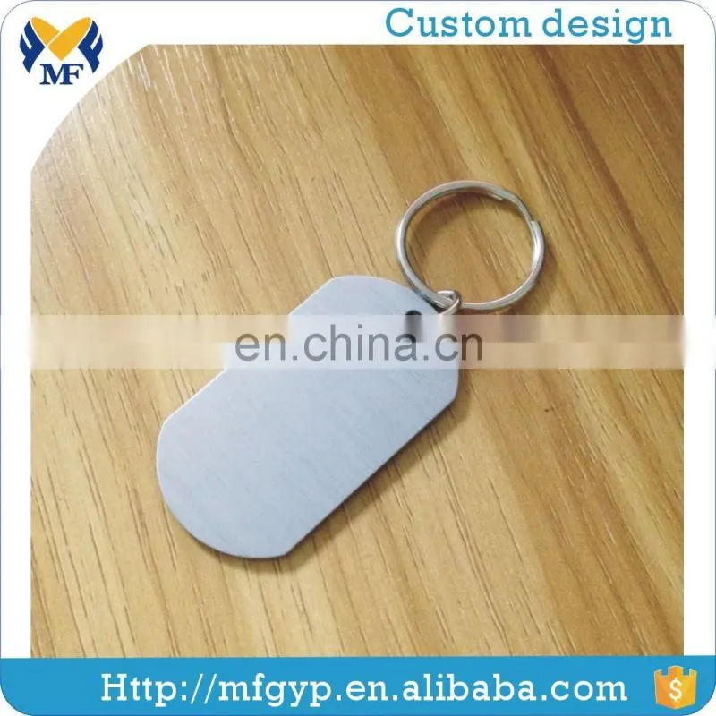 Wholesale custom anodized aluminum dog tag with laser engraving