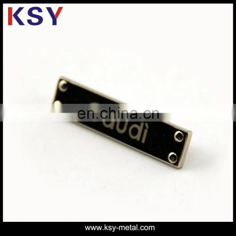 Custom high quality garment metal labels