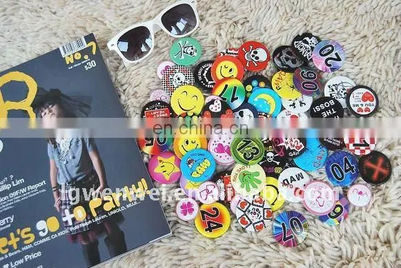 Football button badge