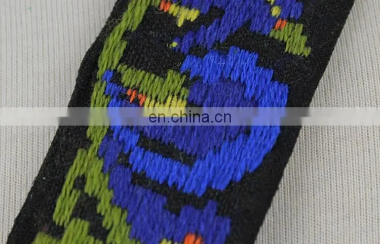 Hot sale jacquard ethnic ribbon trim for clothes