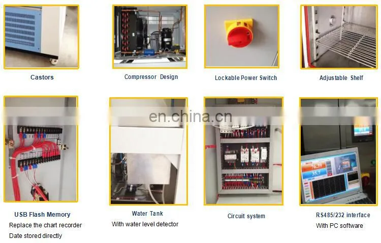 Programmable constant temperature humidity test chamber climate chamber with humidity control