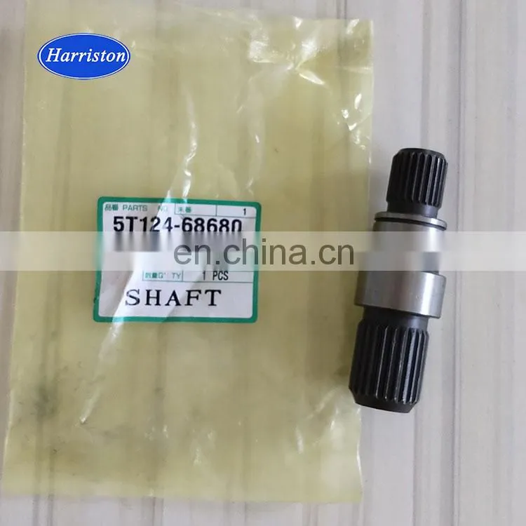5T124-68680 Harvester shaft for Kubota DC105X Small gear box harvester