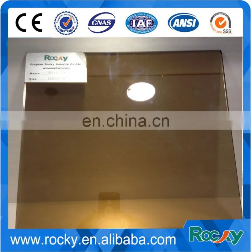 Euro Bronze Reflective Glass 3-10mm Avalibility building glass high quality