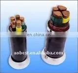 5 copper core PVC insulated VVGNG-FRLS 1KV power cable