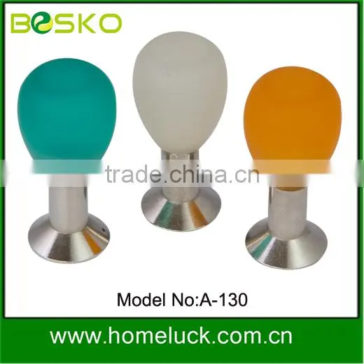 Zinc bottom colorful acrylic drawer knobs plastic drawer knobs