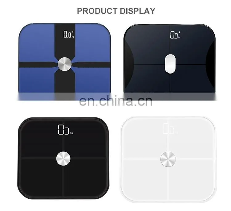 Smart Body Fat Analysis Electronic Weighing Scale Wireless Smart Scale And Body Analyzer