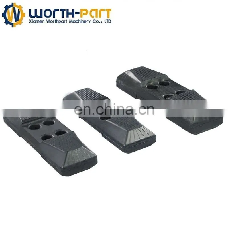 High quality combine harvester rubber track snow scooter rubber track made in China