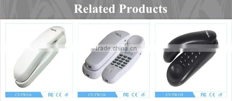 Factory Direct Sales Cheap Basic Telephone Set For Home And Office Usage