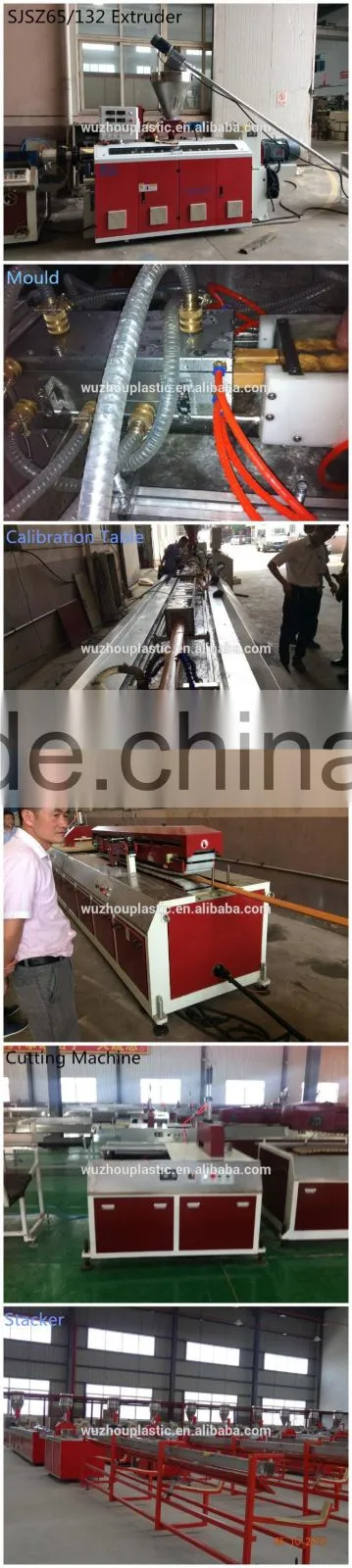 pvc window and door profile extrusion machine and for welding pvc window