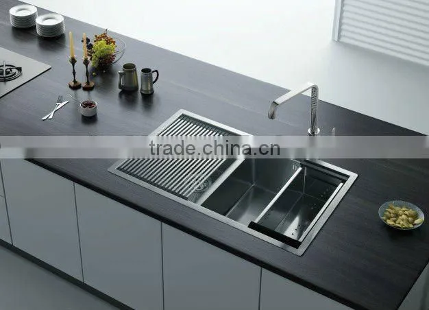 Stainless Steel Handmade Kitchen Sink-RFS 200a(Flat-mount)