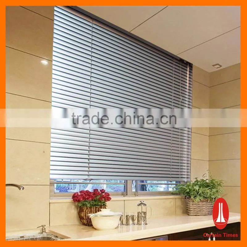 Curtain times Perforated Aluminium Venetian Slats motorized house sunscreen roller