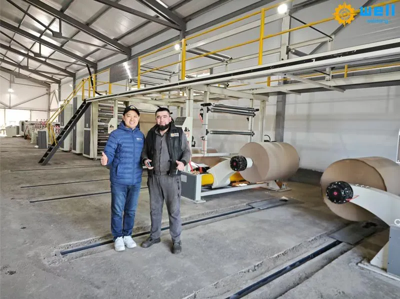 Grey-hardboard-production-line