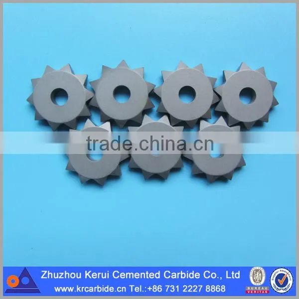 OEM Stone cutting tungsten carbide cutter insert blank direct from Zhuzhou factory
