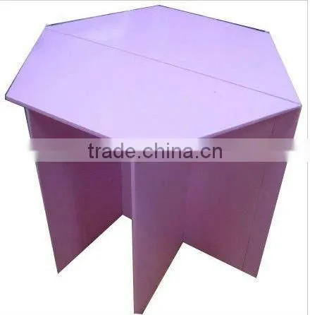corrugated paper table furniture