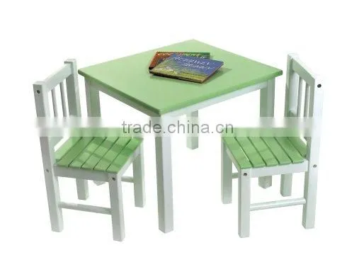 High quality hot selling kid's wooden table and chairs classroom desk and chair