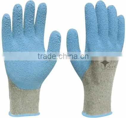 10 gauge foam latex palm coated work glove