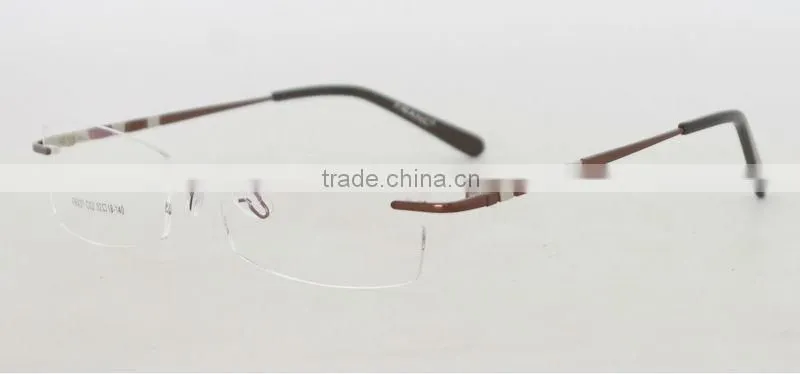 Rimless Metal New Stylish Latest Model Spectacle Frames China