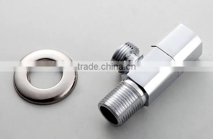 Square Design Basin Angle Valve, Basin Stop Valve Warranty Time is 5 years