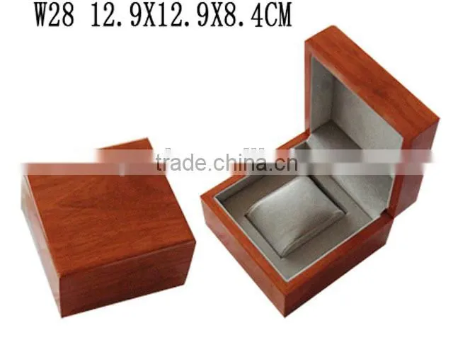 High Quality Luxury Black Lacquer Wooden Watch Packaging Storage Box W1208