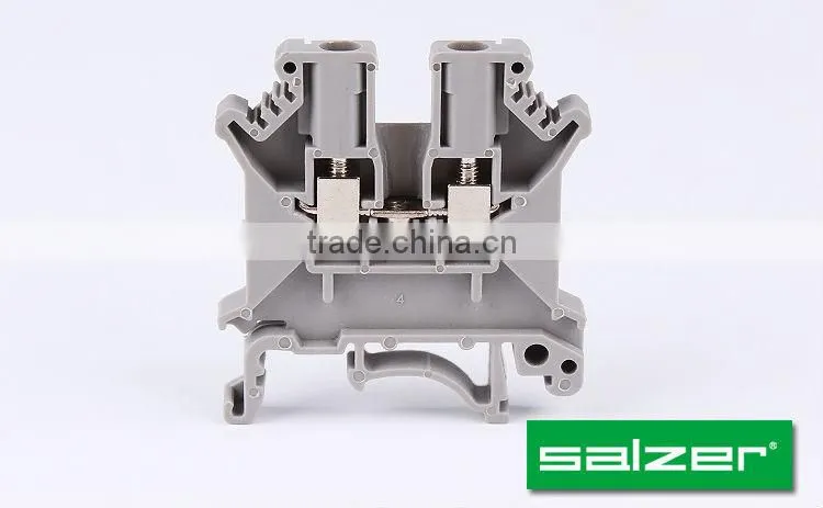 Salzer CE Approved SUK-2.5 plastic terminal block screw type