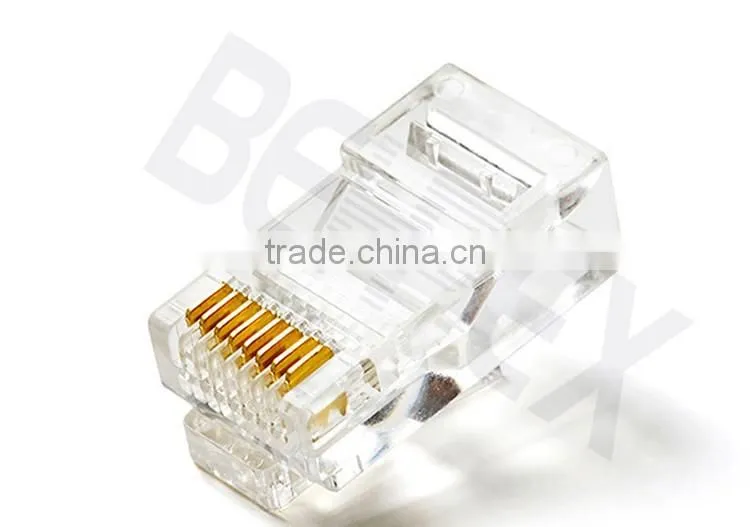 RJ45 UTP Cat5e Crimp Plug Modular Plug