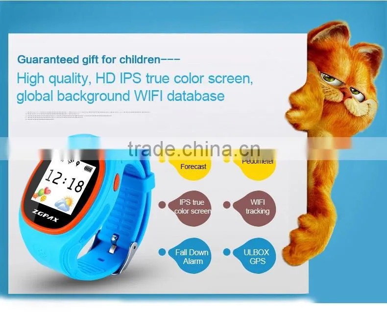 Wholesale gps smart watch manufacturer 2016 S866 kids wrist watch gps smart watch