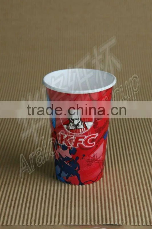 Pepsi Cola cold drink paper cups with lid