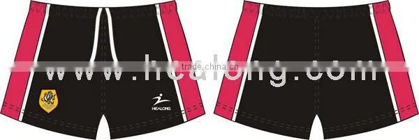 Top Quality Nylon Rugby Shorts Cool pass Jerseys