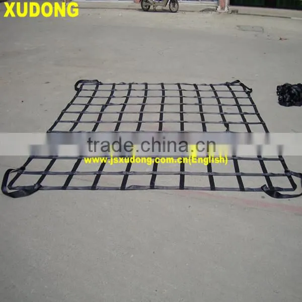 Nylon flat belt cargo net