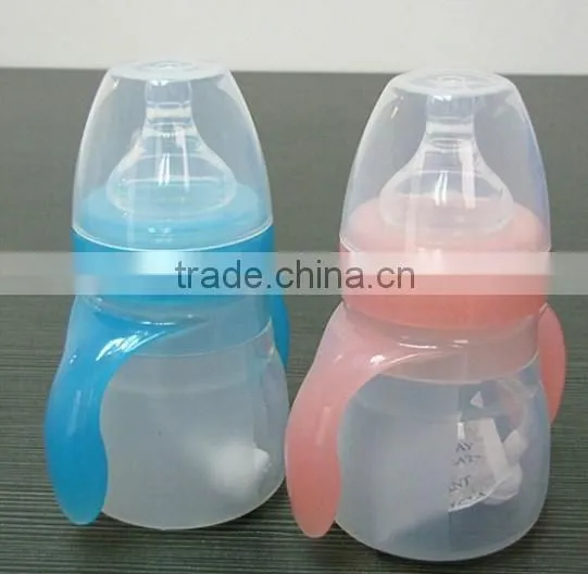 korean fashion silicone baby nipple and bottle temperature feeding bottle liquid silicone baby bottles