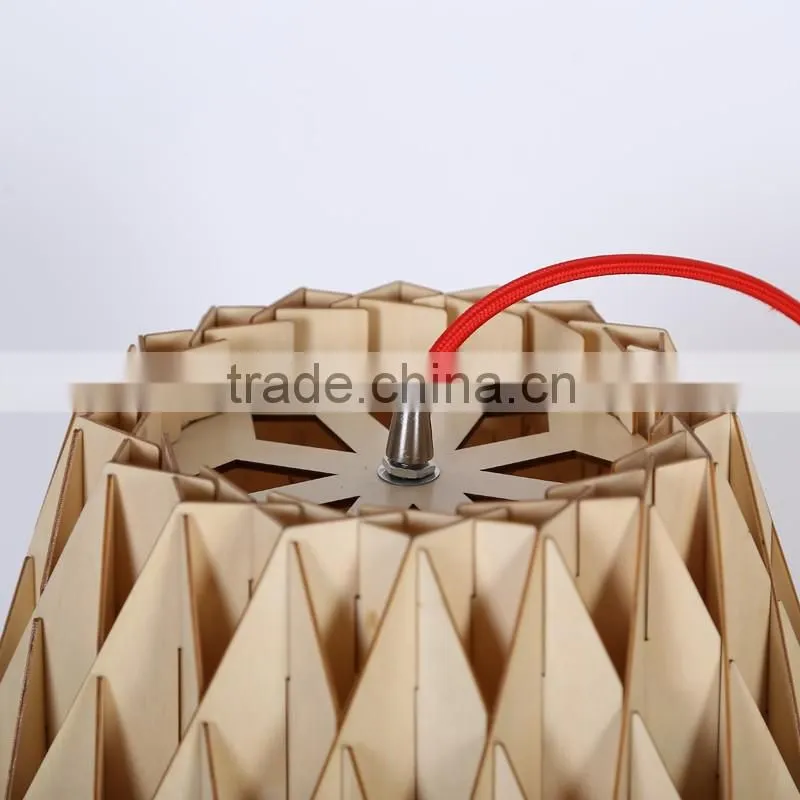 LED pendant Light JK-8005B-23 2016 New home decoration wood pendant light