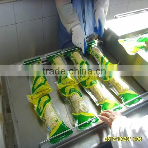 vacuum packed corn