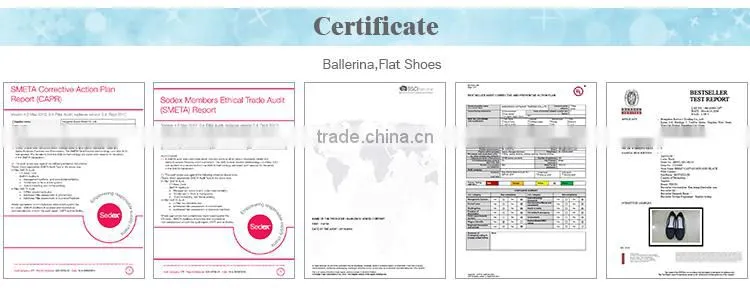 2016 Latest New Design Soft Comfort Roll Up Ballerina Shoes