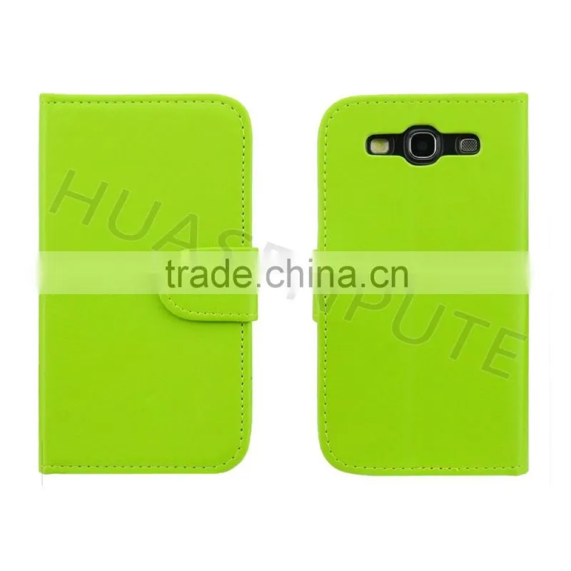 Competitive Price Mobile Phone Cases for S3 Flip Wallet Leather Case