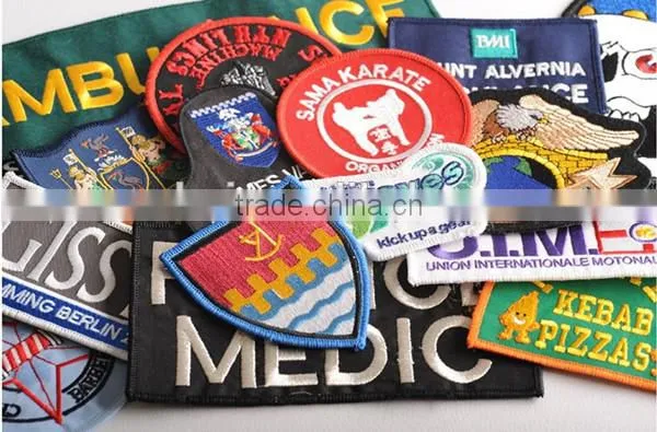 high quality custom woven emblem